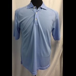Bolle Golf Small Blue Short Sleeve Polo Shirt